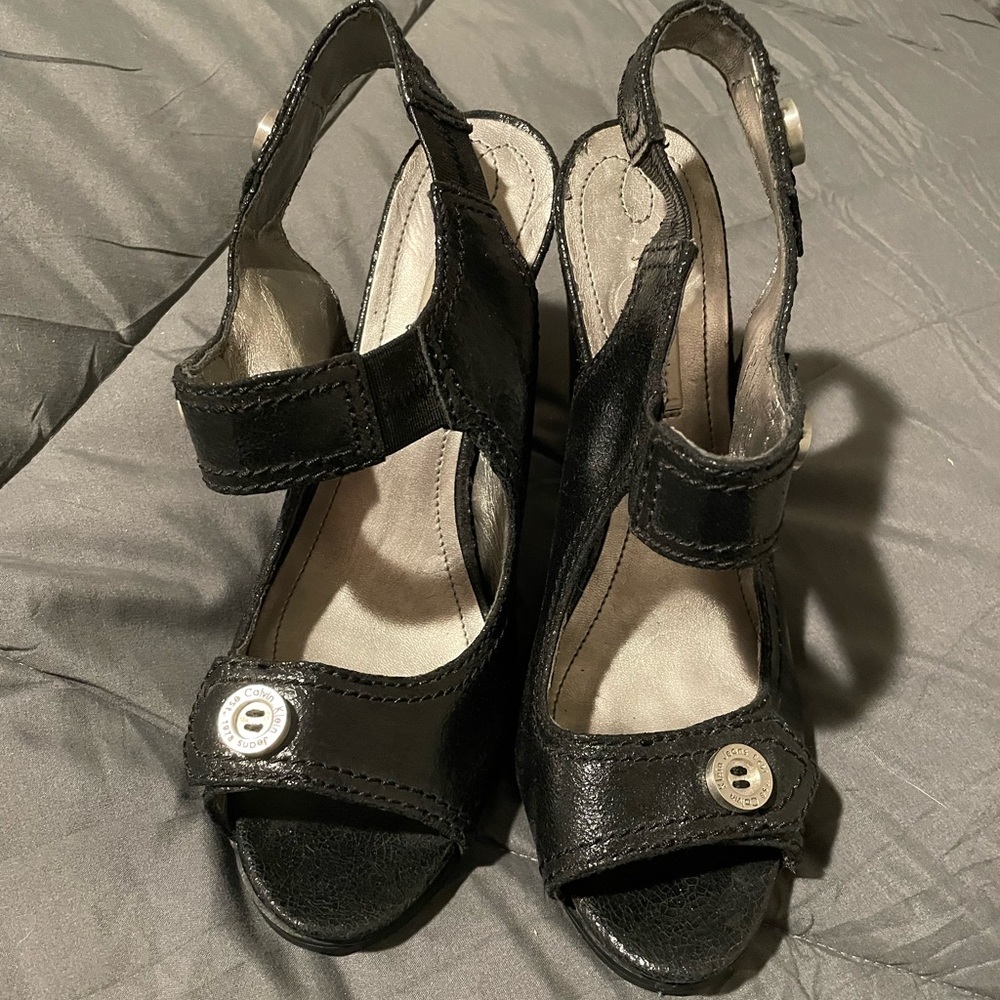 Calvin Klein Chunky Heels